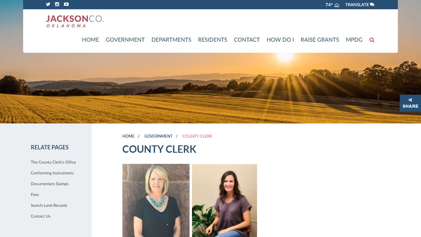 County Clerk - Jackson County, Oklahoma